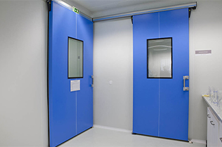 Hoe regel je de openings- en sluitsnelheid van een luchtdichte automatische schuifdeur?